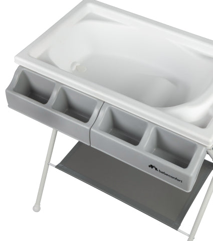Bebeconfort Baltic Foldable Changing Unit from Birth - Mist Gray