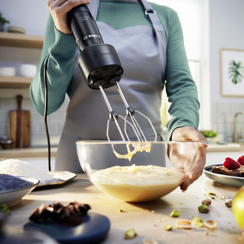 MSM4B624 Series 4, Hand blender, ErgoMaster, 1000 W, Black, anthracite