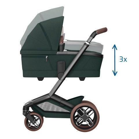 Maxi-Cosi Fame Carrycot - Twillic Green