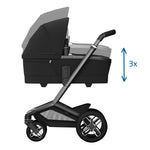 Maxi-Cosi Fame Carrycot - Twillic Black