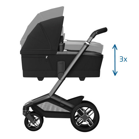 Maxi-Cosi Fame Carrycot - Twillic Black
