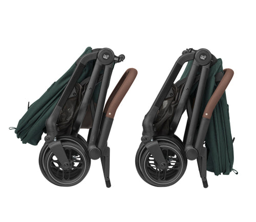 Maxi-Cosi Leona² Ultra-Compact Pushchair - Twillic Black