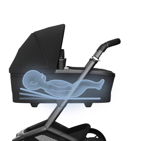 Maxi-Cosi Fame Carrycot - Twillic Black