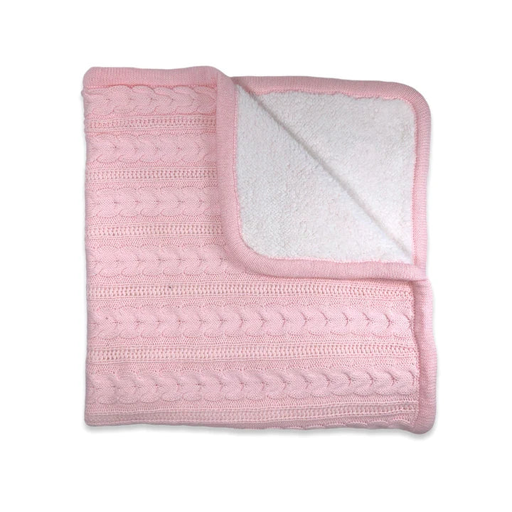 Olivia & Oliver Stockholm Blanket Ludde Pink