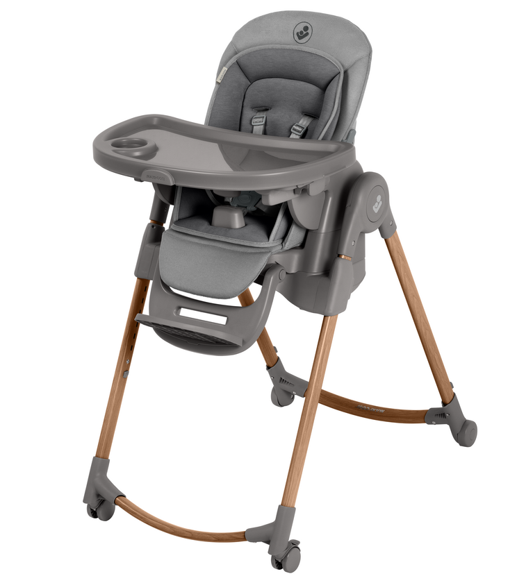 Maxi-Cosi Minla Plus - Adjustable High Chair From Birth - Elegance Graphite