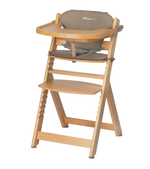 Bebeconfort Timba Evolutive Wooden High Chair - Natural Wood / Beige