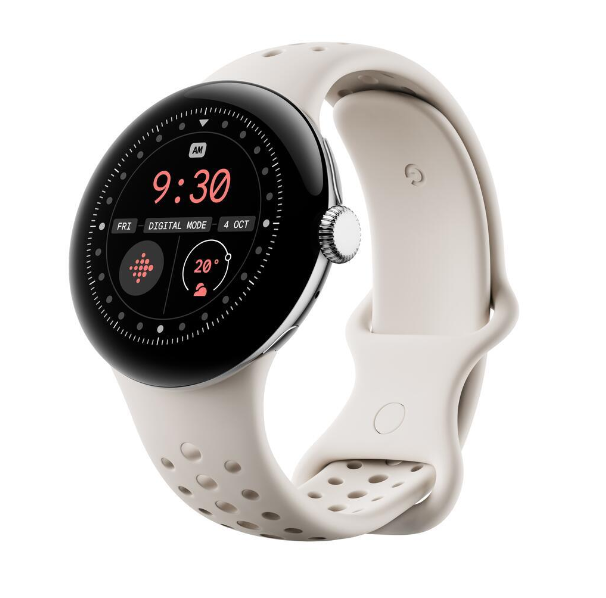 Google Pixel Watch 3 45mm - Porcelain – Reviewclub
