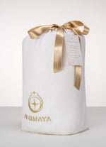 Nigmaya Duvet Cover Set - white