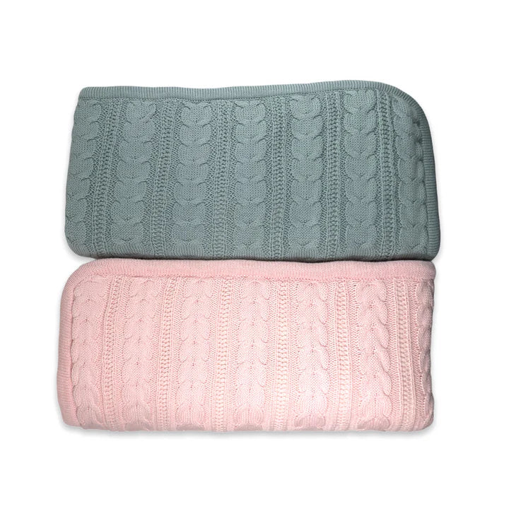 Olivia & Oliver Stockholm Blanket Ludde Pink