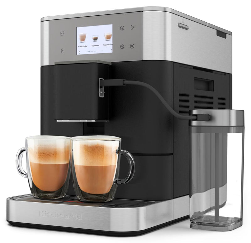 KitchenAid Fully Automatic Espresso Machine KF7 - Cast Iron Black