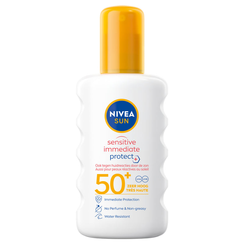 NIVEA SUN Sensitive Immediate Protect Zonnespray SPF50+