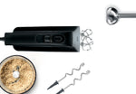 MFQ4990B Hand mixer, MFQ4, 850 W, Black, Dark silver
