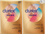 Durex Nude Préservatifs Sensation Peau contre Peau x40