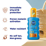 NIVEA SUN Protect & Bronze Spray SPF20