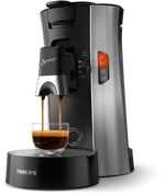 Senseo Select Premium kaffemaskin svart/rostfritt stål (CSA250/10)