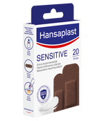 Hansaplast Sensitive Skintone Dark 20pcs