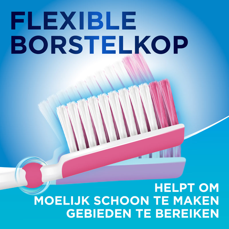 Aquafresh Clean Control Medium tandenborstel 1 stuk