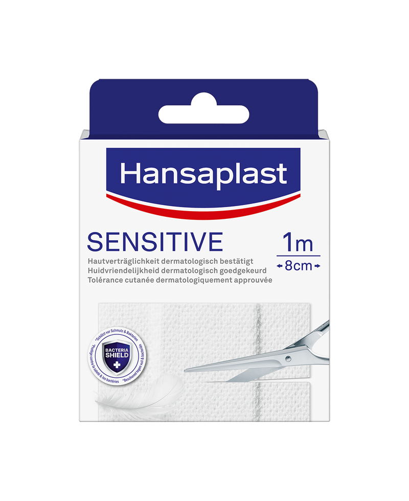 Hansaplast Sensitive - 1 M x 8 CM