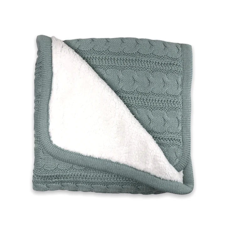 Olivia & Oliver Stockholm Blanket Ludde Green