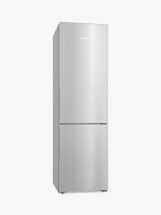 Miele KFN4395 Freestanding 60/40 Fridge-Freezer, Clean Steel