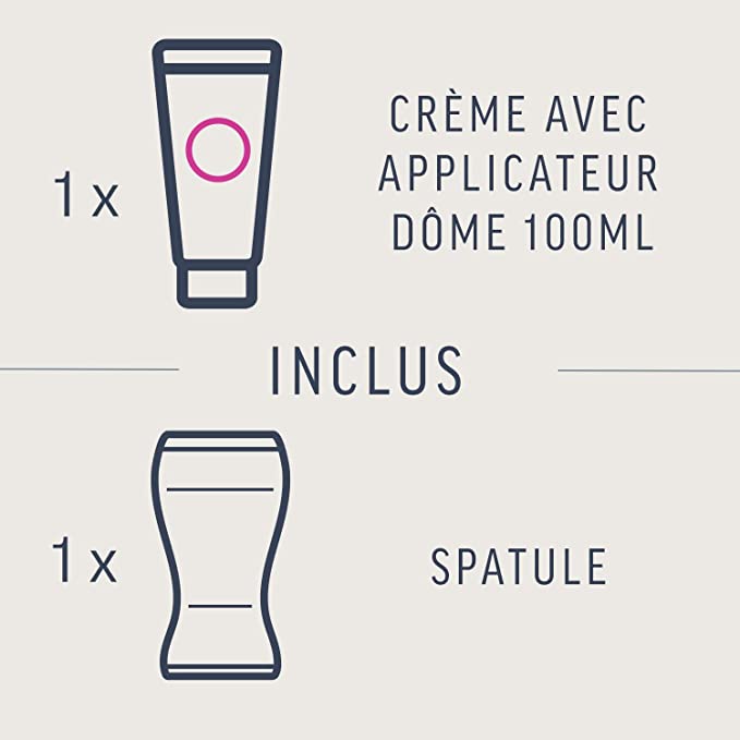 VEET EXPERT Crème Dépilatoire Aisselles avec Dôme Applicateur Agit en 2min 100ml