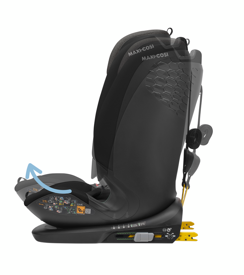 Maxi-Cosi Titan Plus i-Size multi-age, forward facing car seat (from approx. 15 months up to 12 years) - Authentic Black