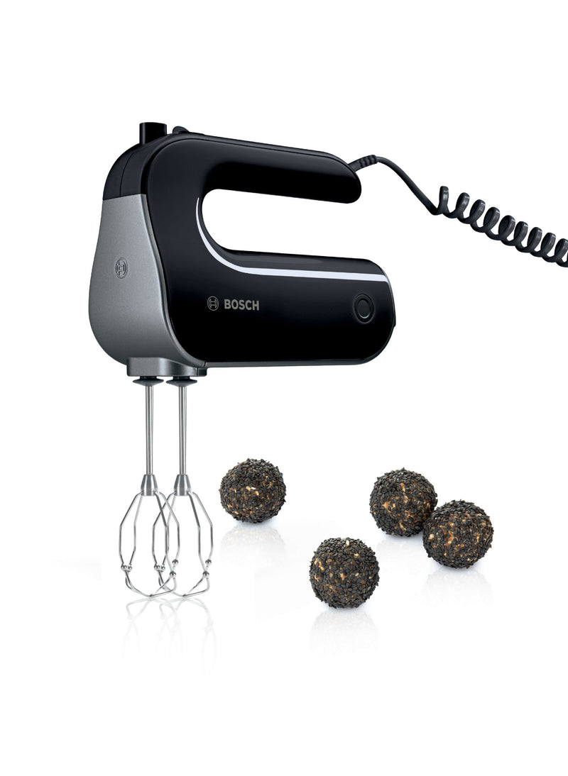 MFQ4980B Hand mixer, MFQ4, 850 W, Black, Dark silver