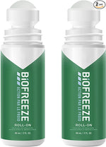 Biofreeze – Lot de 2 Roll On Action par le Froid - Soulage les douleurs musculaires et articulaires – 2 x 89ml