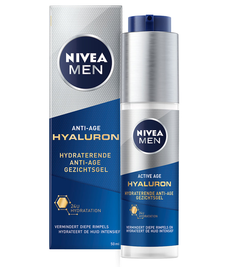 NIVEA MEN Hyaluron Hydraterende Anti-Age Gezichtsgel 50ml