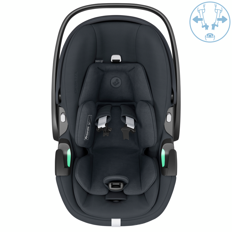 Maxi-Cosi Pebble 360 Pro Car Seat (from birth up to approx. 15 months) - Essential Graphite
