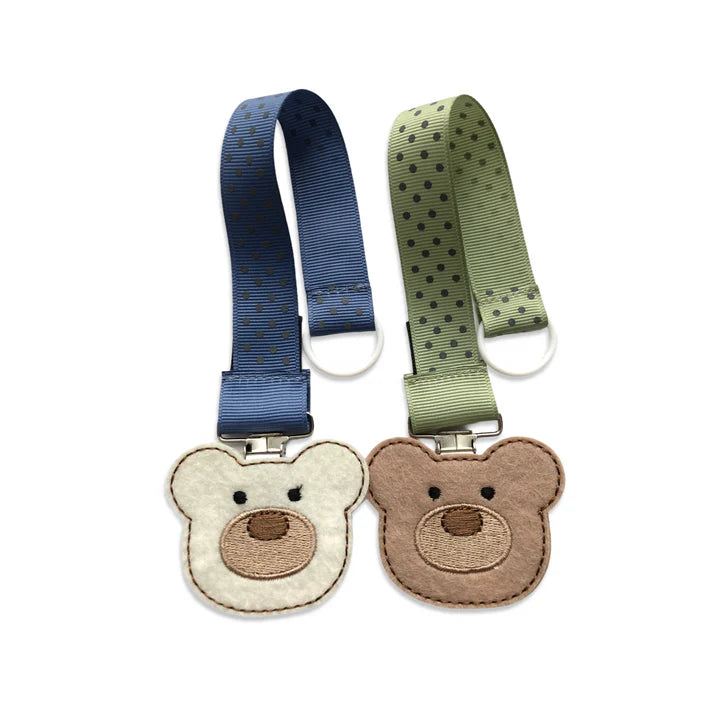 Olivia & Oliver Stockholm Sun Pacifier holder Molle Green