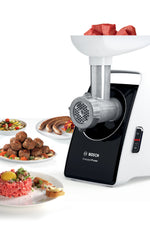 MFW3850B Meat mincer, CompactPower, 1800 W, White, Black