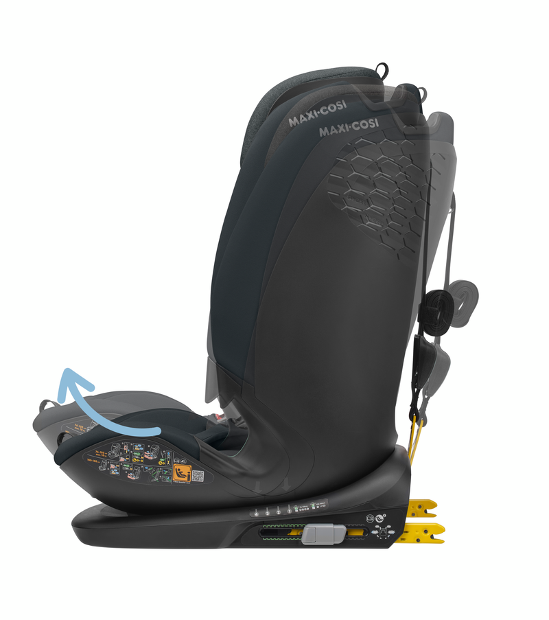 Maxi-Cosi Titan Plus i-Size multi-age, forward facing car seat (from approx. 15 months up to 12 years) - Authentic Graphite