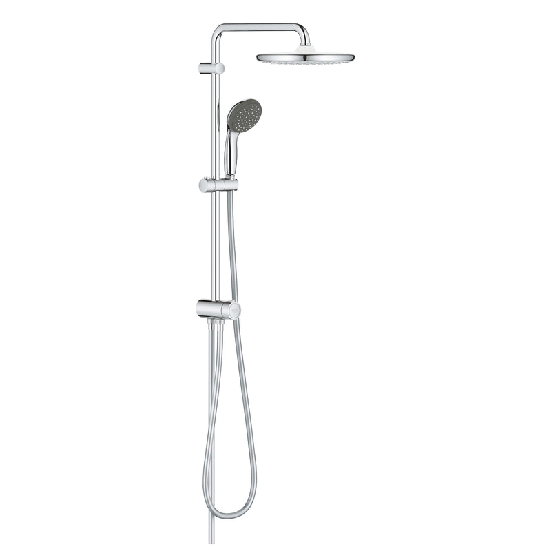 GROHE QuickFix Vitalio Start 250 shower system with diverter tap for wall mounting